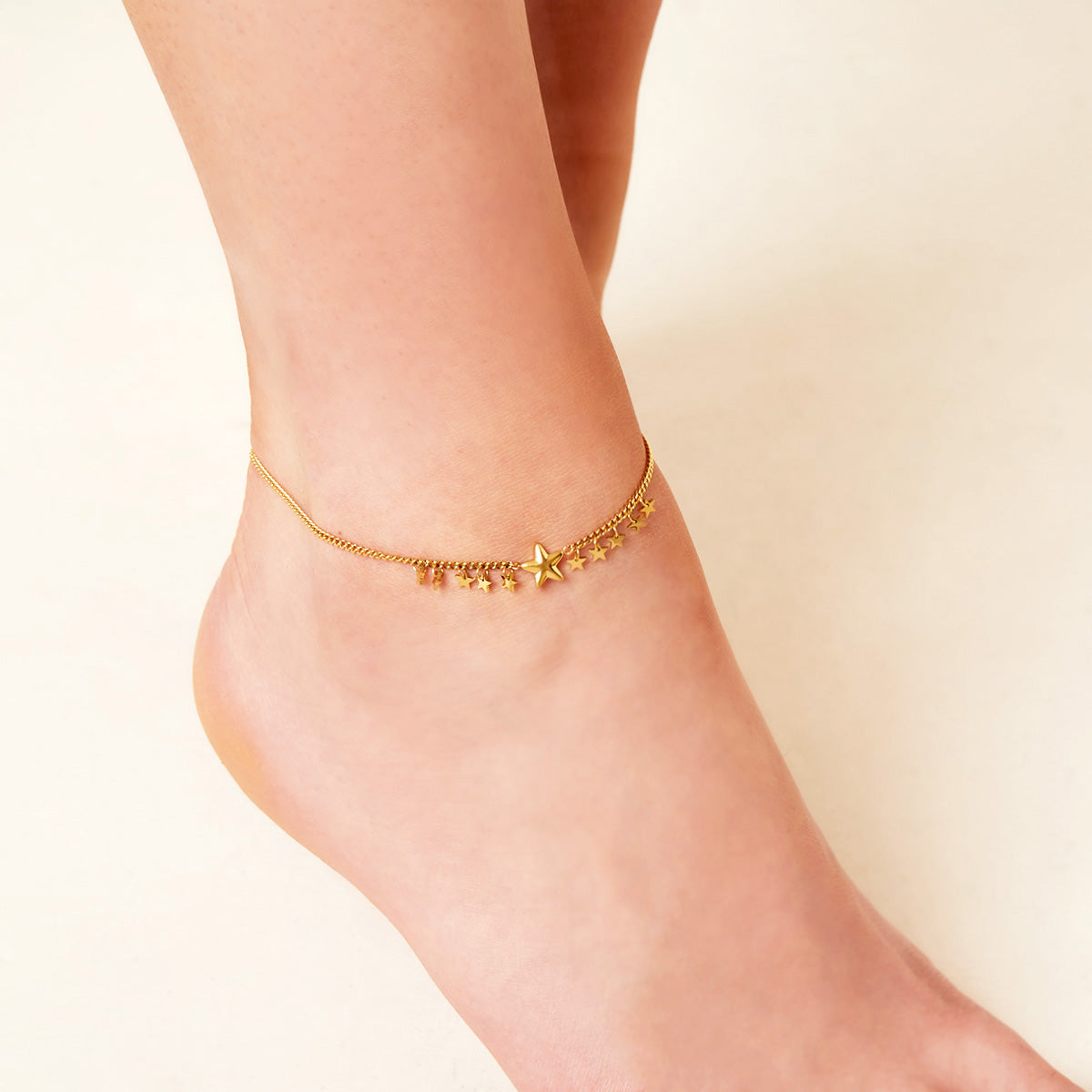 Stars Anklet Chain