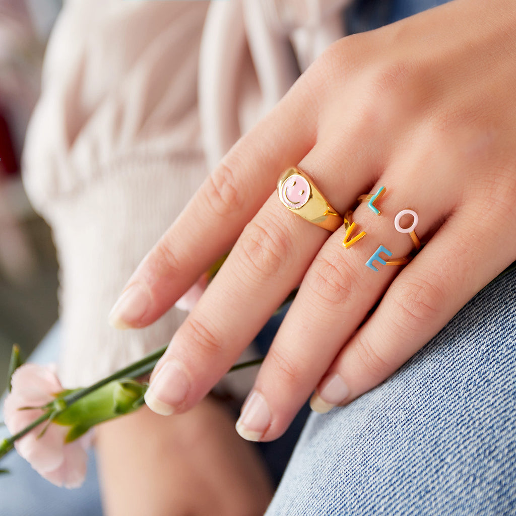 Colorful Love Ring