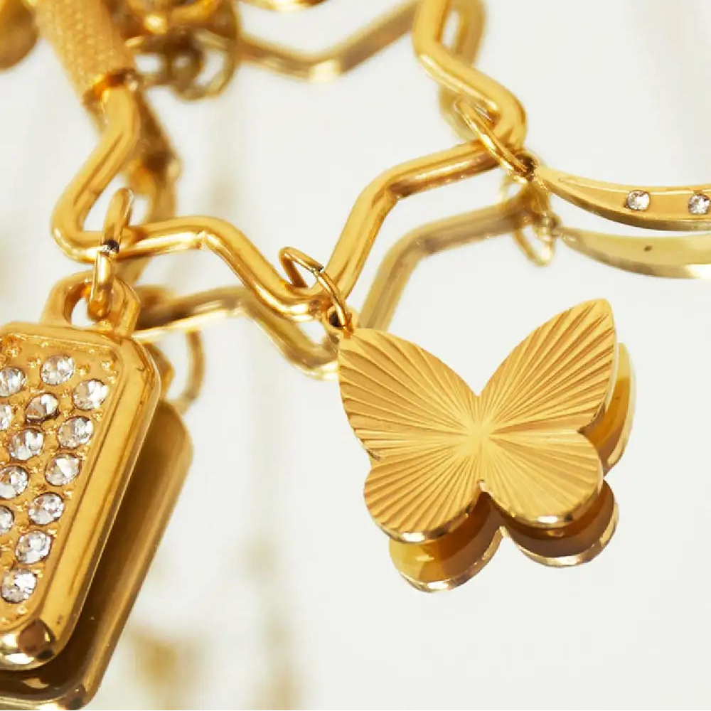 Lucky Butterfly Charm