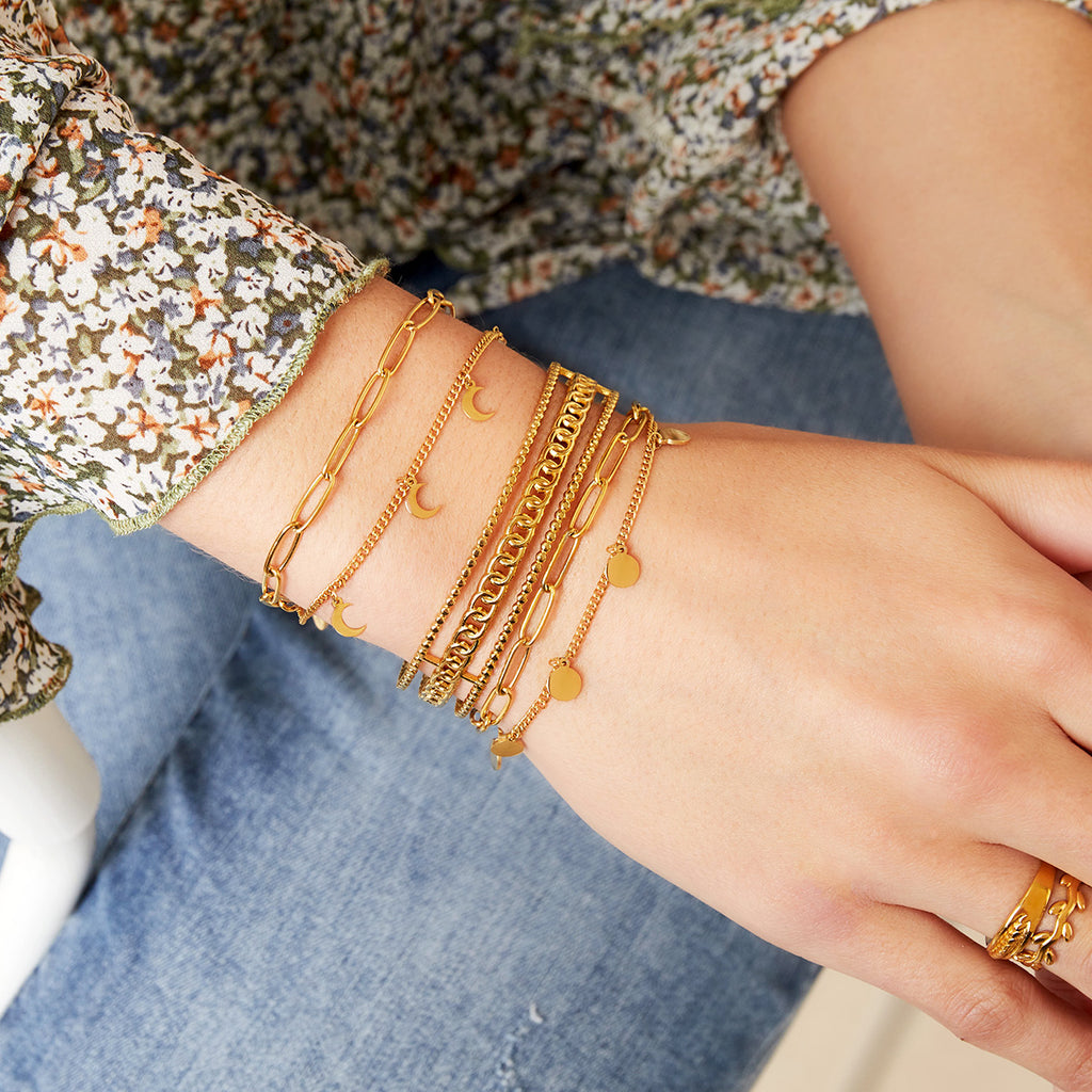 Moon Double Bracelet