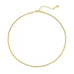 Plain Twisted Beauty Necklace