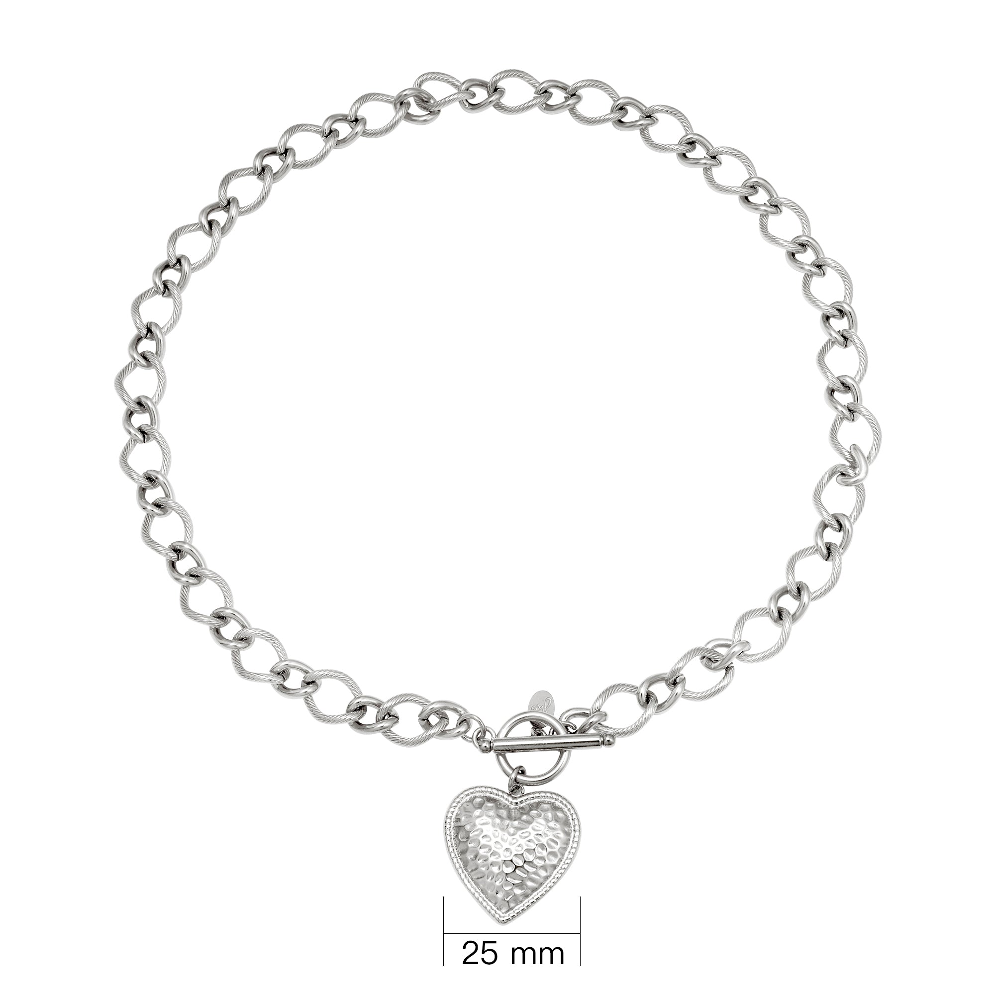 Big Heart Choker Necklace