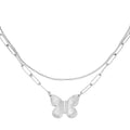 Butterfly Double Necklace