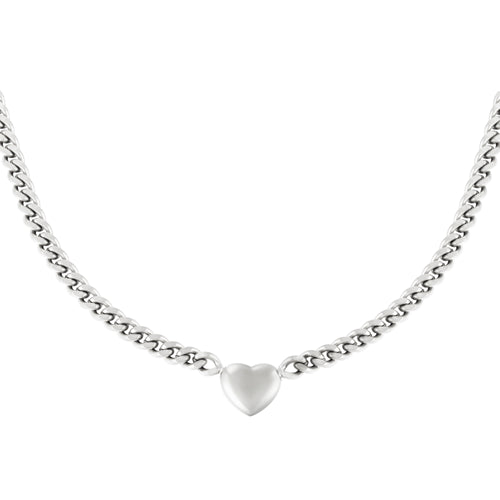 Chained Heart Necklace