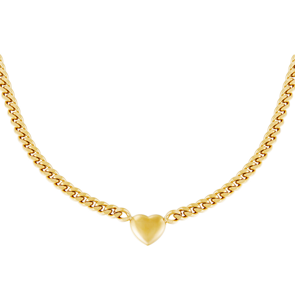 Chained Heart Necklace