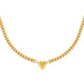 Chained Heart Necklace
