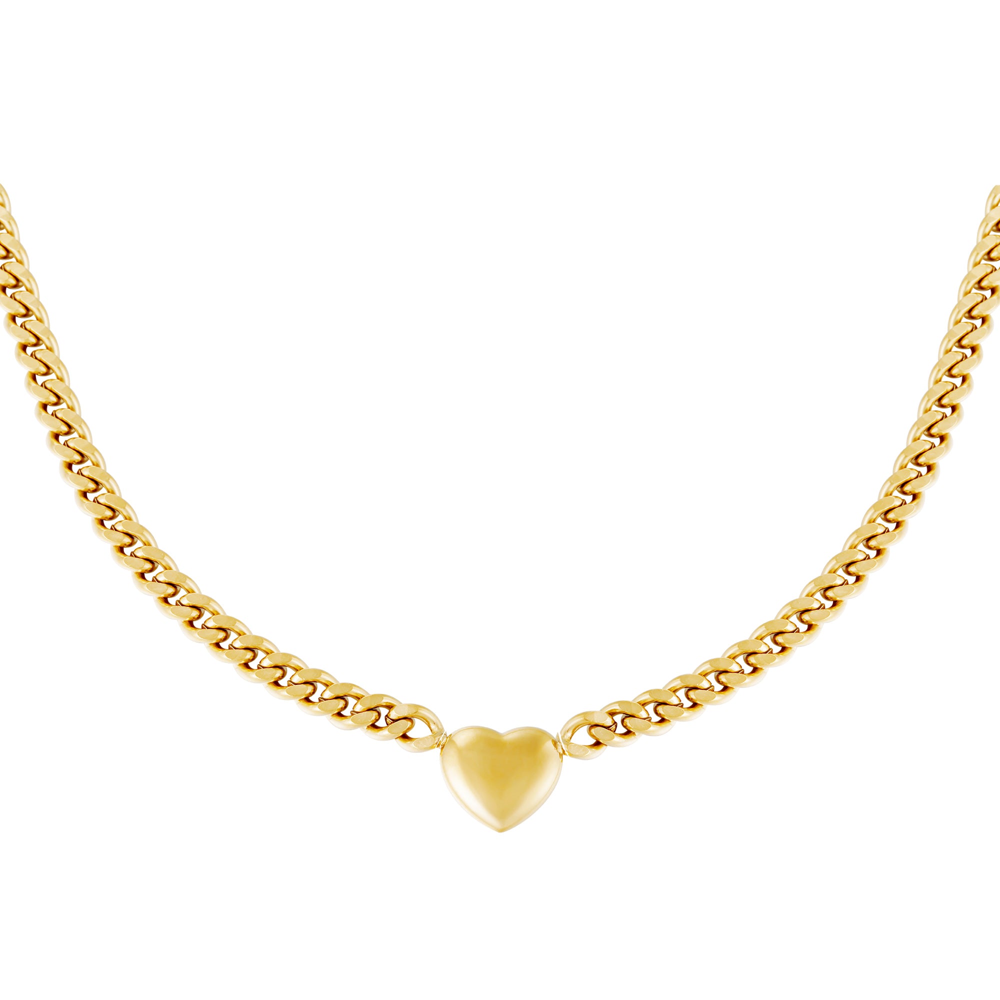 Chained Heart Necklace