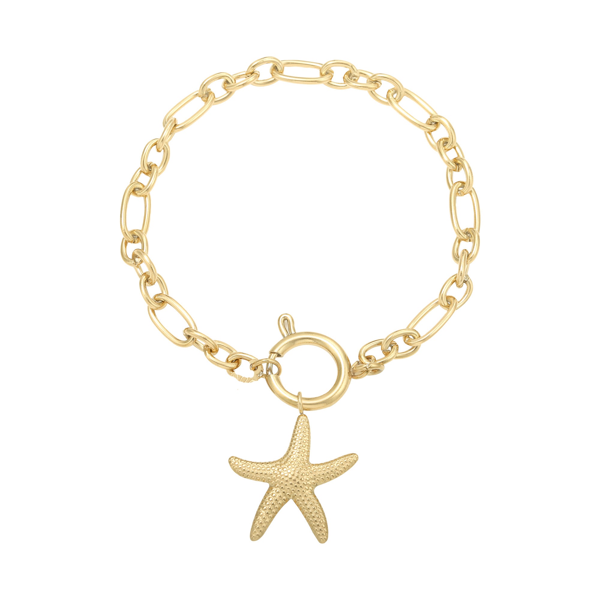 Shiny Starfish Bracelet