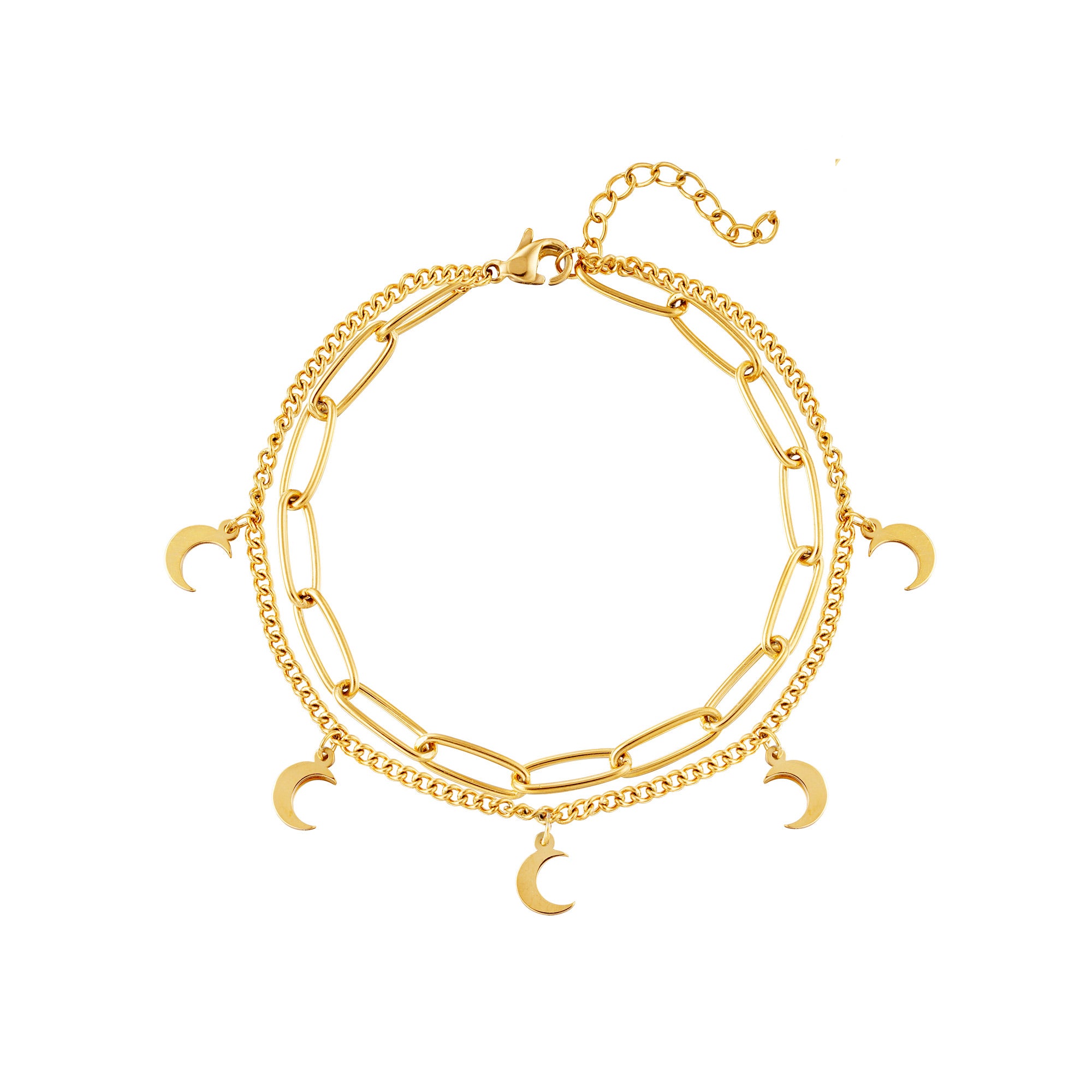 Moon Double Bracelet