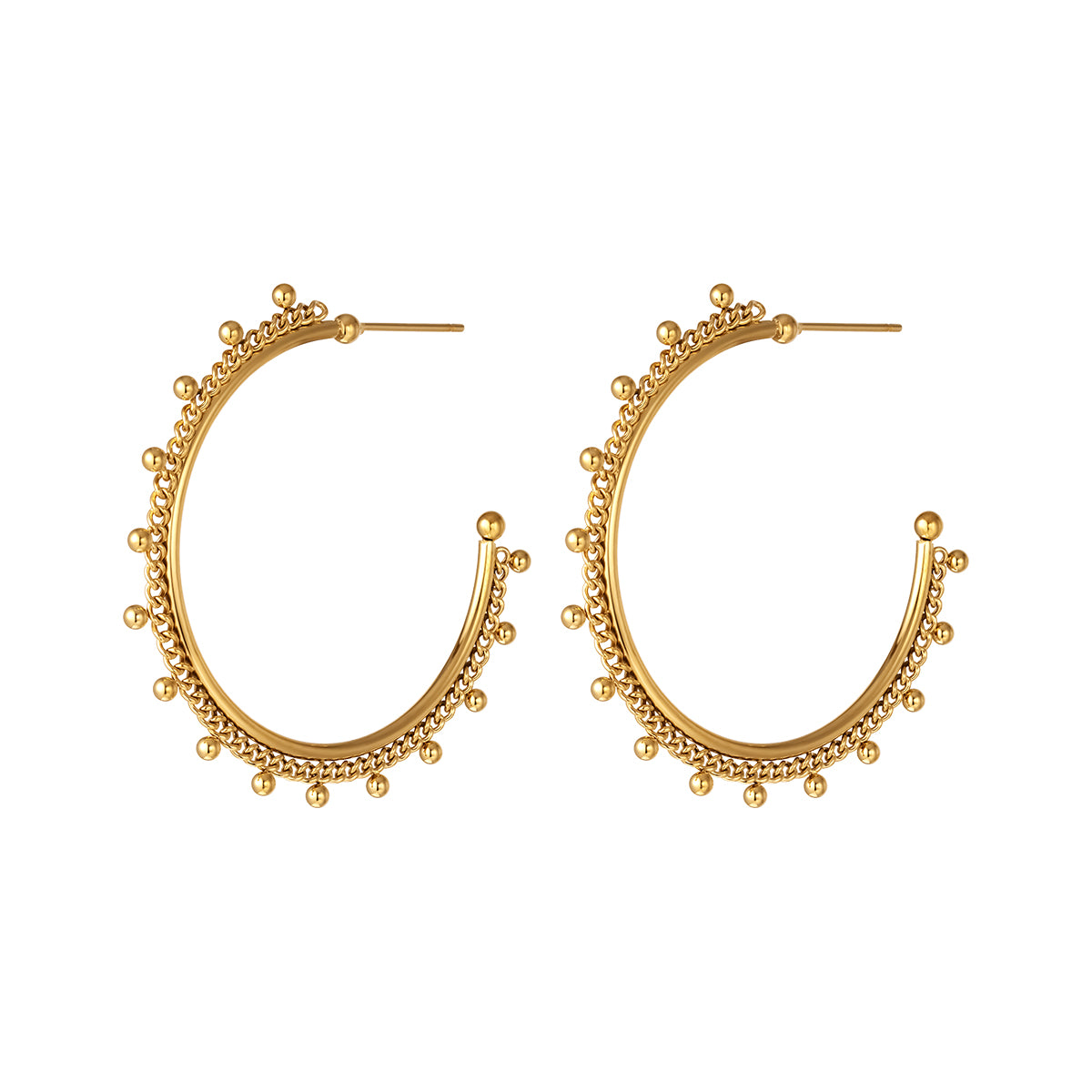 Gorgeous Ethnic Loop Earrings