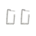 Dotted Square Earrings