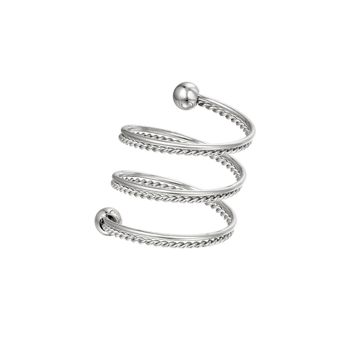 Spiral Elegance Ring