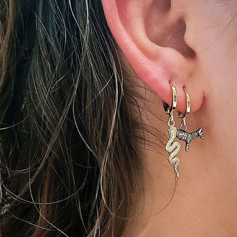 Elegant Snake Earrings