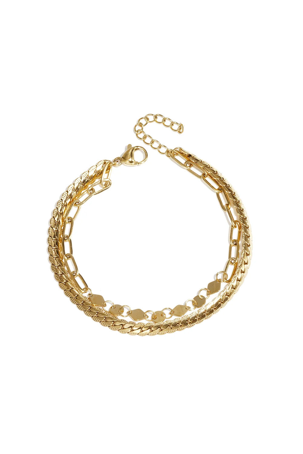 Double Squared Bracelet